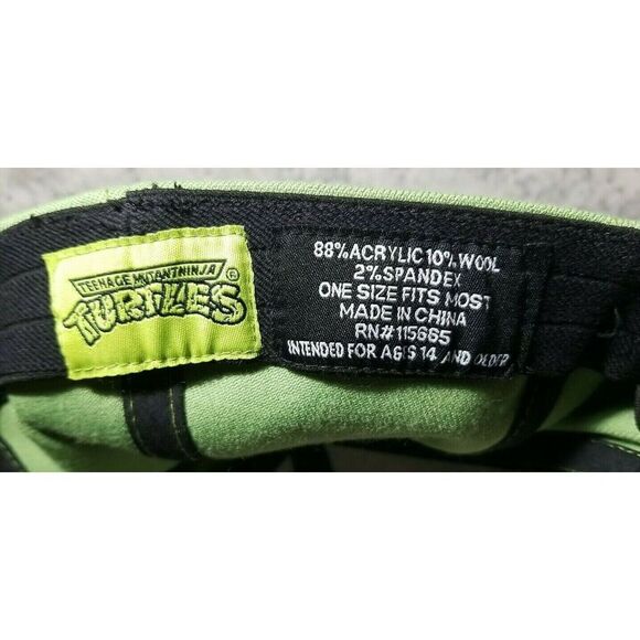 Teenage Mutant Ninja Turtle Embroidered Baseball Cap Hat OS TMNT - Picture 6 of 7